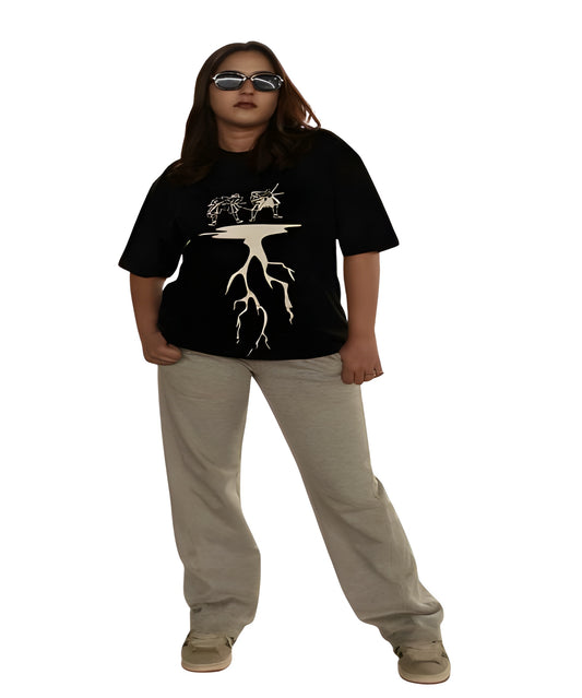 Disturbance Engine Heavy Oversized T-Shirt