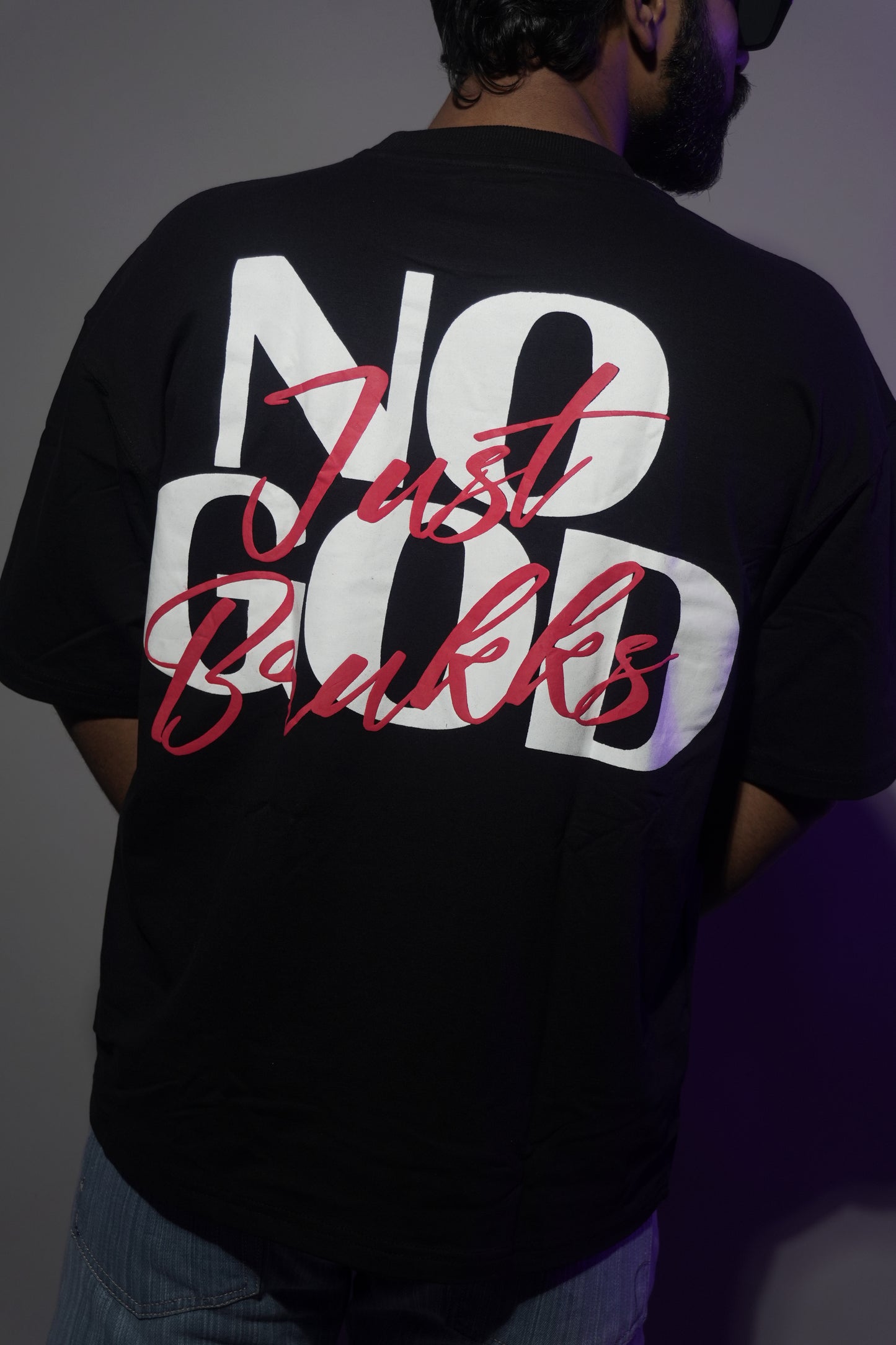 NOGOD OVERSIZED T-SHIRT | 240 GSM