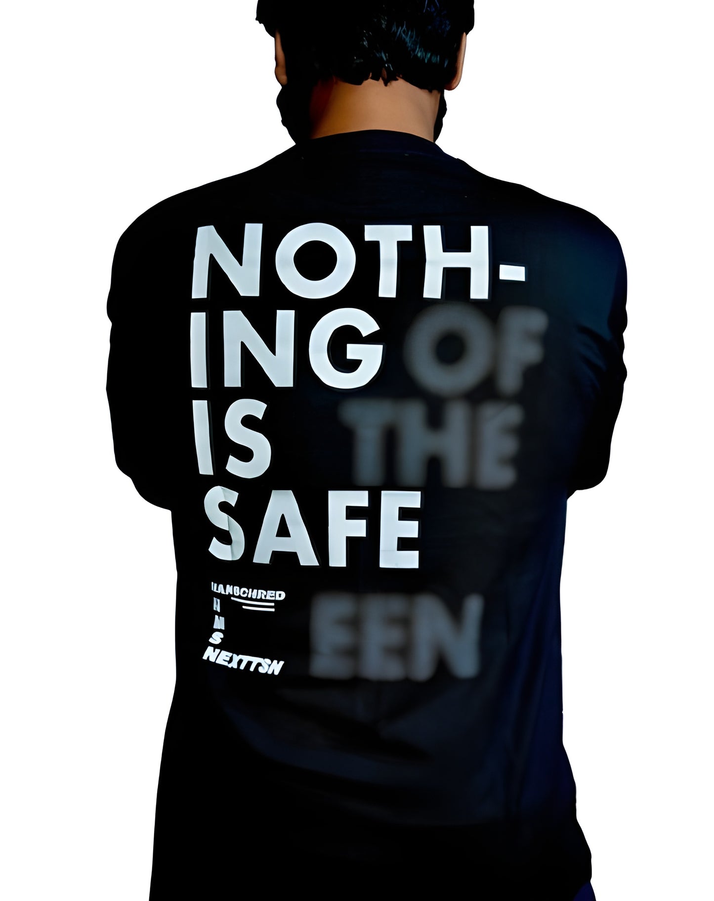 "NOTHING IS SAFE" Oversized T-Shirt