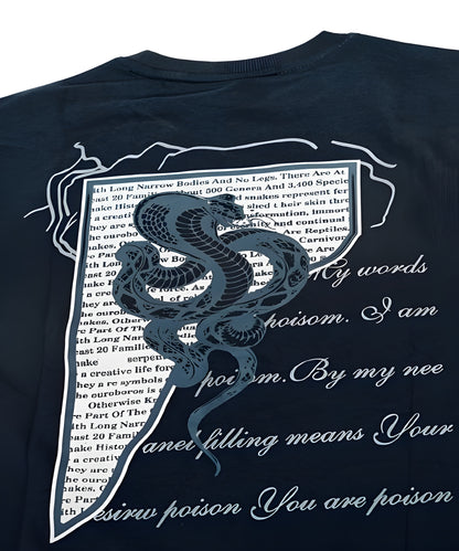 VENOM VERSE | 240 GSM Oversized Cotton Terry T-Shirt