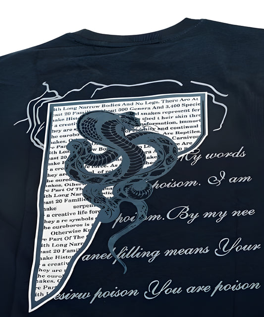 VENOM VERSE | 240 GSM Oversized Cotton Terry T-Shirt